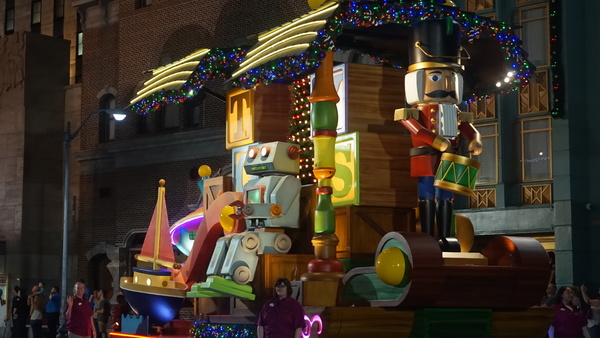 Universal Orlando Christmas Parade Toys