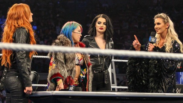 Becky Lynch Asuka Paige Charlotte Flair