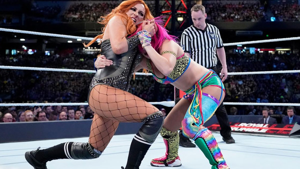 WWE Royal Rumble 2019 Asuka Becky Lynch