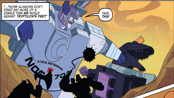 Star Trek Vs Transformers #4 Robot V Robot