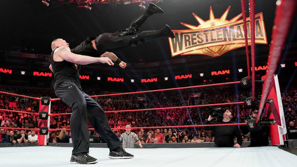 Brock Lesnar Seth Rollins