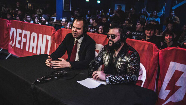 Dave Bradshaw James R Kennedy Defiant Wrestling