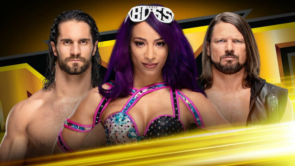 NXT Seth Rollins Sasha Banks AJ Styles