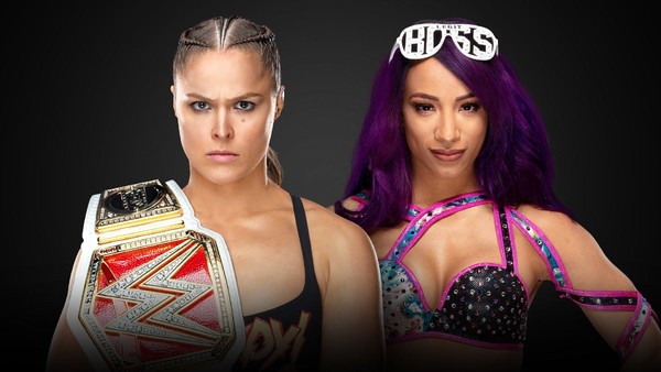 Ronda Rousey Sasha Banks Royal Rumble