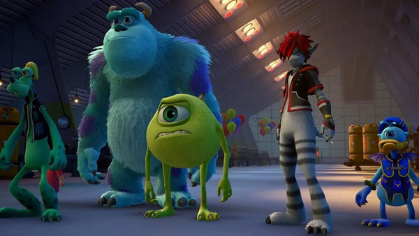 Kingdom Hearts 3 Monsters Inc