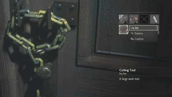 Resident Evil 2 Door