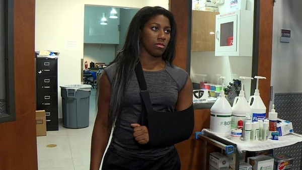 Ember Moon Injury