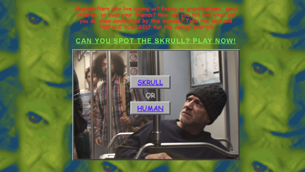 Captain Marvel Skrulls Game