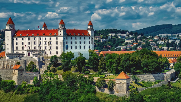 Castle At Bratislava Slovakia