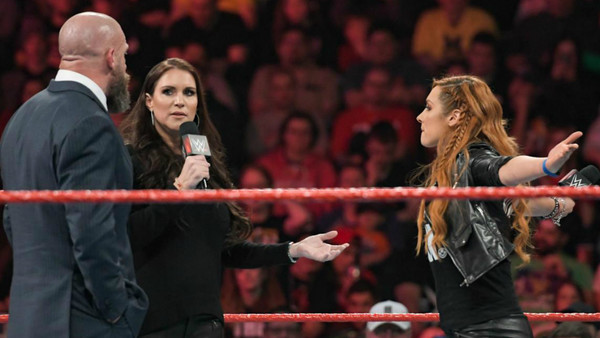 Becky Lynch Triple H Stephanie McMahon
