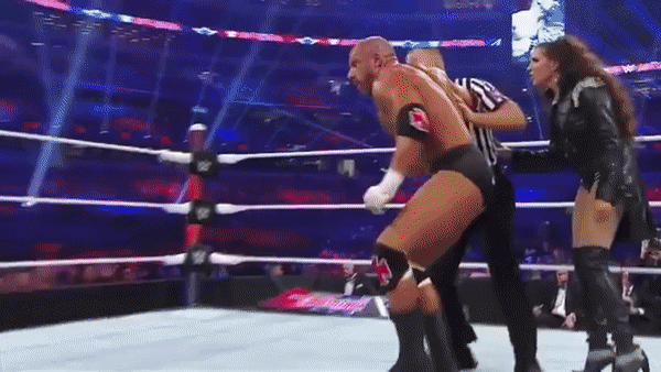 Roman Reigns Spears Stephanie McMahon