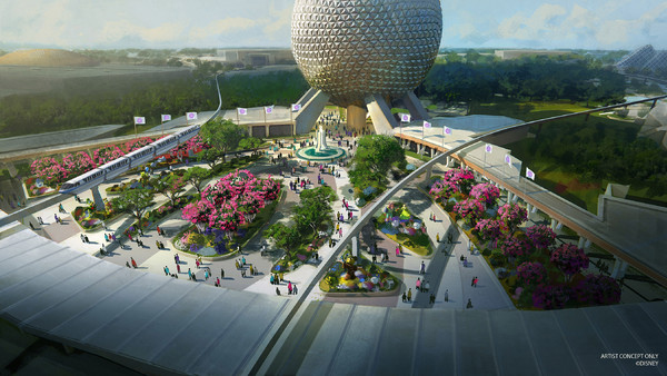 Walt Disney World Epcot Entrance