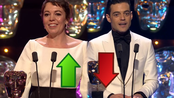 BAFTAs 2019 Olivia Colman Rami Malek