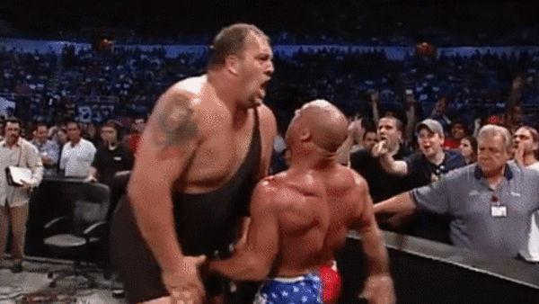 Kurt Angle Big Show Balls