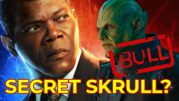 Captain Marvel Nick Fury Talos