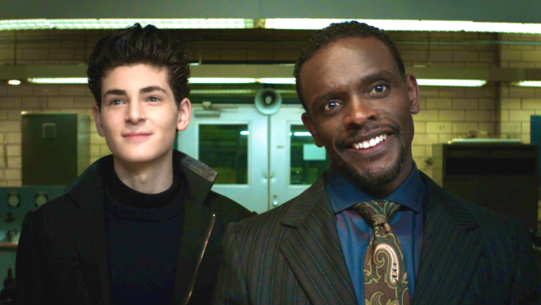 Bruce Wayne Lucius Fox Gotham