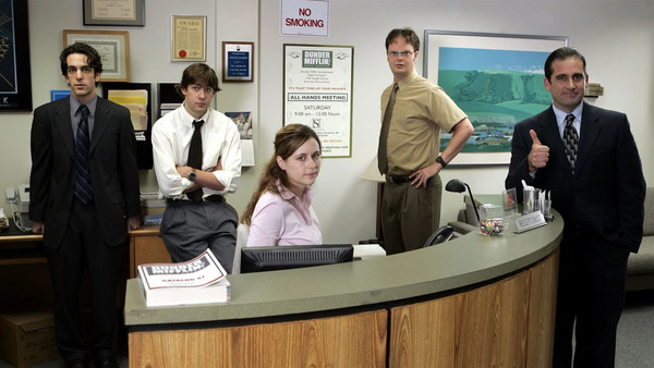 Rainn Wilson John Krasinski The Office Nbc