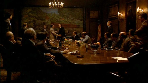 the godfather meeting