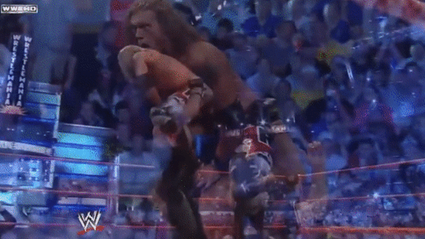 WrestleMania XXIV Edge Undertaker Neckbreaker