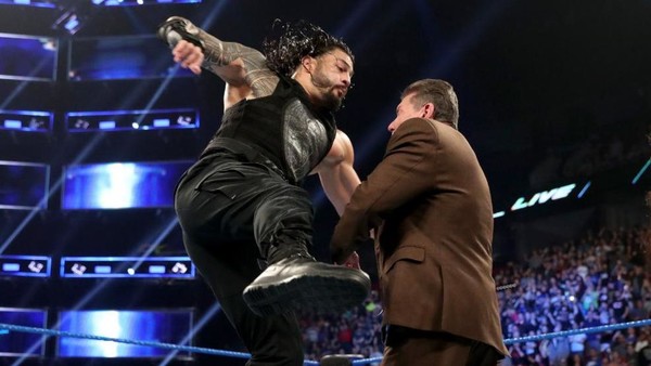 Roman Reigns Vince McMahon