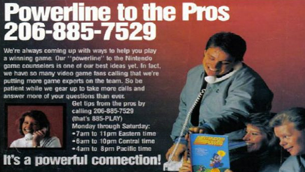 Nintendo Power Line