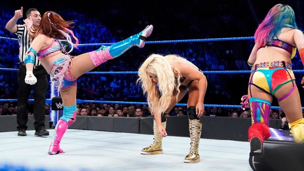 Kairi Sane Mandy Rose Asuka