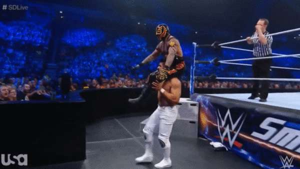 Andrade Rey Mysterio Hurricanrana Apron