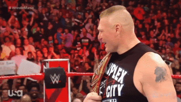 Brock Lesnar Seth Rollins