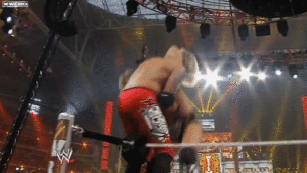 WrestleMania XXVI Edge Chris Jericho Gourdbuster