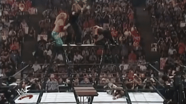 WrestleMania 2000 Edge Matt Hardy Table