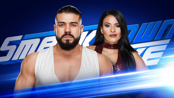 Andrade Zelina Vega SmackDown