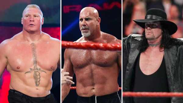 Brock Lesnar Goldberg The Undertaker