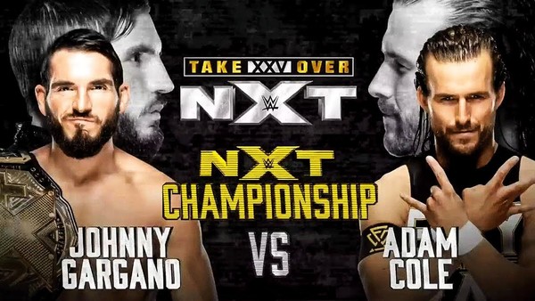 Johnny Gargano Adam Cole TakeOver XXV