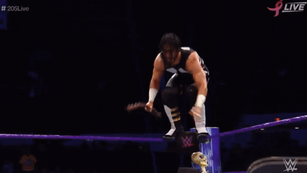 Ali Ariya Daivari Diving Leg Drop