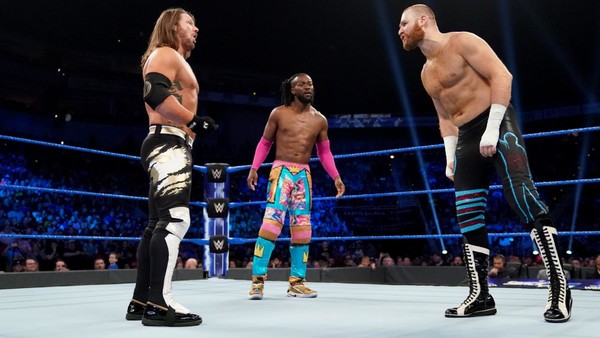 AJ Styles Kofi Kingston Sami Zayn