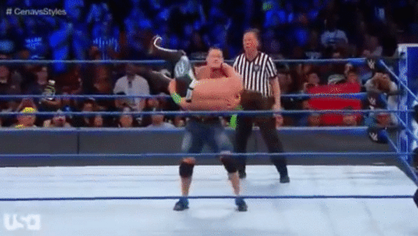 John Cena AJ Styles TKO