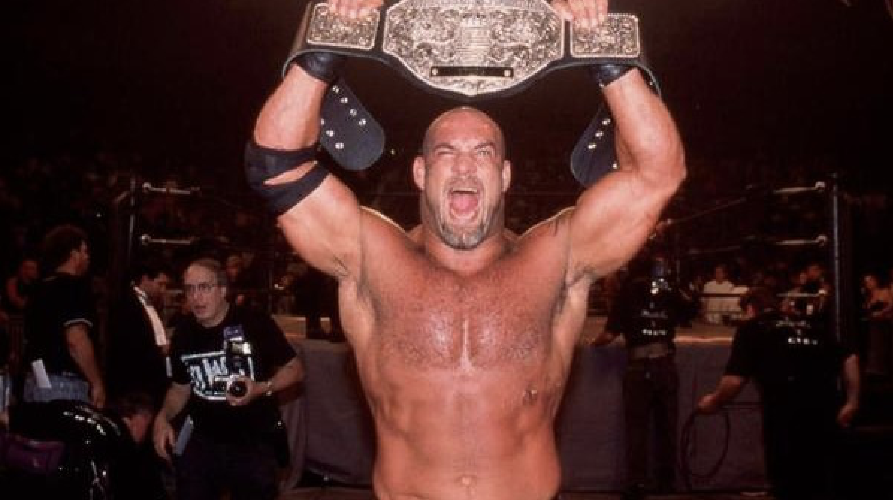 Goldberg Wins WCW Title