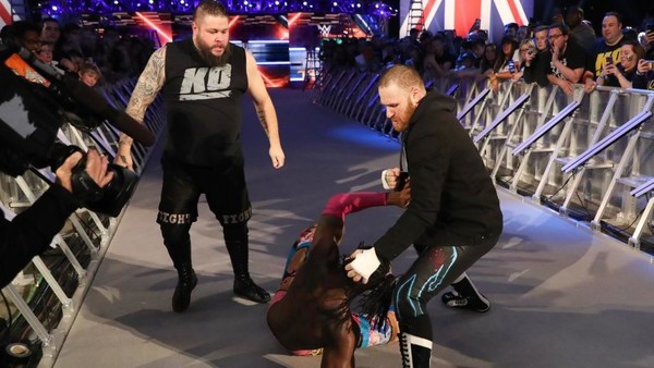Kevin Owens Sami Zayn Kofi Kingston