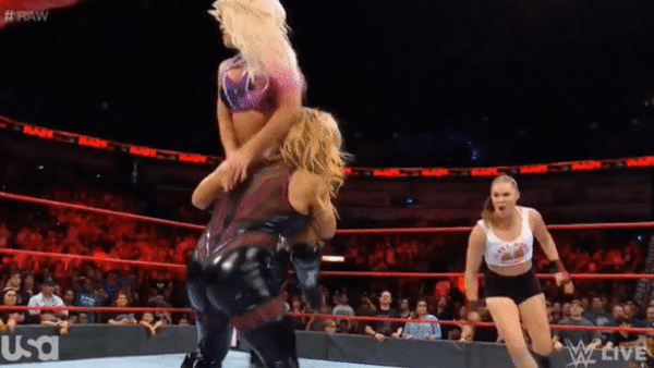 Ronda Rosuey Natalya Alexa Bliss Hart Attack