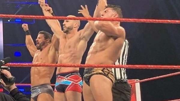 Cesaro, Roose, EC3 Main Event