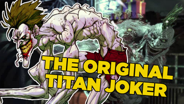 Batman Arkham Asylum Titan Joker