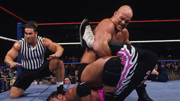 WrestleMania 13 Bret Hart Steve Austin Ken Shamrock