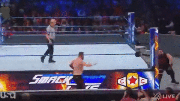 Kevin Owens Sami Zayn Superkick