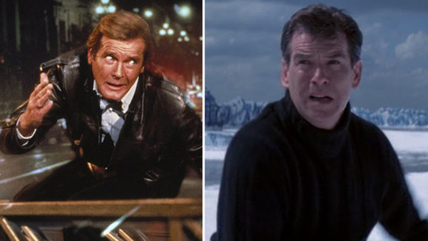 James Bond Pierce Brosnan Roger Moore