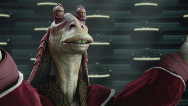Star Wars Attack Of The Clones Jar Jar