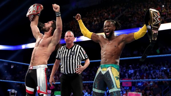 Seth Rollins Kofi Kingston