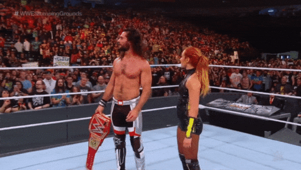 Becky Lynch Seth Rollins