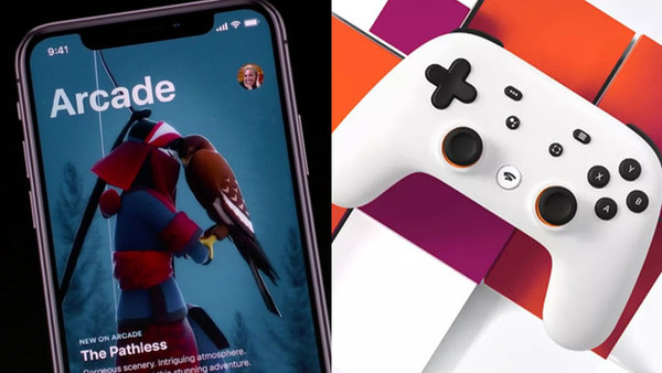 Apple Arcade Google Stadia