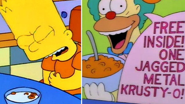 The Simpsons Krusty Bart