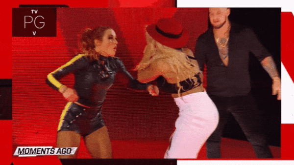 Becky Lynch Lacey Evans